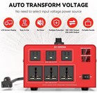 5000 Watt Voltage Converter Transformer Heavy Duty Step Up down Power Converter