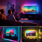 Icrgb Tv Led Backlight  18ft Bluetooth Led Lights For Tv 75-85in  Usb Powered Tv