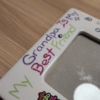 Russ Grandpa Is My Best Friend Vtg Picture Frame 4x6 Photo Kids Gift Nursery