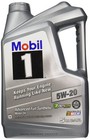 2 Pack Mobil 1 High Mileage Full Synthetic Motor Oil 5w-20  5 Quart