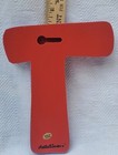 Vtg Tatutina Wooden Letter    t    Decorative Alphabet Decor Kids Fun Wall Hanging