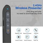 2 4ghz Usb Wireless Presenter Ppt Remote Laser Pointer For Laptop Mac computer