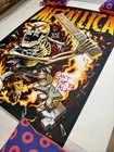 Metallica 2 X 4 Official Poster 2025 By Andrew Cremeans Ap Signed Mint             