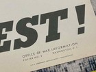 Original Ww2 Wwii Us Army Military Give It Your Best  1942 Poster 28 X 22 In