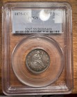 1875-cc Twenty Cent Coin Pcgs Au55