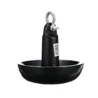 Seachoice Mushroom Anchor Vinyl Coated Cast Iron Black 20 Lbs  Boats Up To 24
