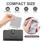 100pcs Jewelry Cleaning Cloth Gray Polishing Cloth For Sterling Silver Gold P   