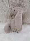 Jellycat Bashful Bunny 8    Small Plush Tan Rare Stuffed Animal Rabbit Pink Nose