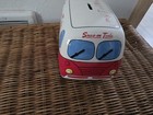 Snap On Tools Ceramic Piggy Bank Mechanic Collector Wagon Snapon Coin Money