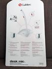 New Labtec Desk Mic 534 Pc Desktop Microphone With Mute Switch