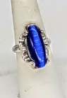 Vintage Designer Signed Sterling Silver Gemstone Rings Lot Fab Collection Of 5