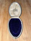 David Dow   Son Glasgow Scotland Antique Leather Jewelry Presentation Box 1900 s