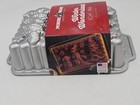 Nordic Ware Loaf Pan Winter Wonderland Cast Aluminum Bakeware Tree Snowman New 