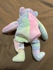 1999 B b Birthday Bear Rainbow B-day Ty Beanie Baby Retired Mwmt 10th Gen