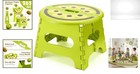 9 Inch Cute Folding Step Stool With Fruit Design - Perfect For Kids   Adults