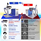 3d Jpt Mopa Fiber Laser Marking Machine Relief deep curved Engraving Marker Us