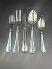 Oasis Acier Christofle France Stainless 5 Pc Place Setting