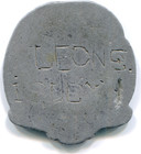 Encased 1919 Lincoln Cent In Heavy Pot Metal  lucky   Token   Lotjul9848
