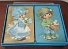 Vtg Hallmark Bridge Playing Cards Sealed In Hard Plastic Case