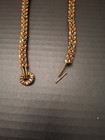 Hand Sewn Matching Necklace And Earrings Set