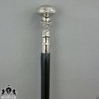 Vintage Queen Victorian Emperor Wood Black Casual Walking Stick Cane Nautical Us