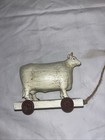 Wooden Cow Pull Toy   