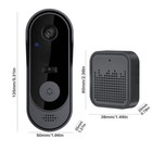 Smart Wireless Wifi Video Doorbell Phone Door Ring Intercom Security Camera Bell