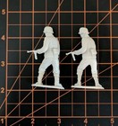 Lot Of 2 Vintage 1970 s Louis Marx Toys German Soldiers With Mp 40