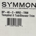 Temptrol Bp - 46 - 2 - Mro - Trmtemptrol Il Tub shower Trim
