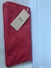 New Beis The Seatback Organizer Red Folding Airplane Travel Flight Caddy Rare