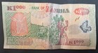 2008 Zambia 1000 Kwacha P44f  Ej03-296616 