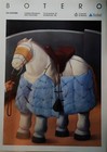 Rare Fernando Botero Signed Vintage Limited Edition Lithograph Poster 1987