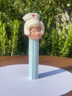Vintage Pez     Nurse With Hat     No Feet     Blue Stem     Austria Pat  2 6