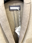 Fabiana Filippi Womens Knit Blazer Jacket Beige  Made In Italy  Wool silk cashme