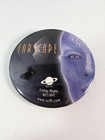 Rare Farscape Sci Fi Channel Promo Lot - 2 Shot Glasses  Button    10 Stickers