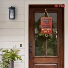 Print Vintage Square I Didn t Ask You Tin Metal Signs Home D  cor 8x12 