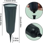 2pcs Cemetery Vase For Grave Decorations  Headstones Flower Holder With Spikes A