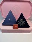 Mib 2003 Swarovski Crystal 3  Annual Christmas Holiday Ornament Box 622498