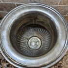 Vintage Silver Plated Champagne wine Shiny Ice Bucket Patina