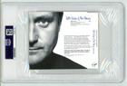 Phil Collins   Signed Autographed Both Sides Of The Story Cd Cover    Psa Dna