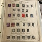 Great Britain Over 700 Used Postage Stamps Collection On Pages Mixed