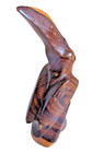 Vintage Handcarved Wooden Toucan Bird 6x2 5 Inch  sku  2952 