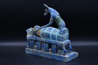Rare Ancient Egyptian Antiquities Anubis Statue God Of Mummification Egyptian Bc