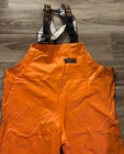 Grundens Herkules Commercial Fishing Bib Pants Orange  Size Xxl
