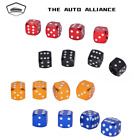 4pcs Metal Dice Wheel Valve Stem Tire Cap Trims For Car Bike Truck Dust Cover