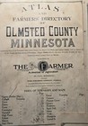 Lot 19 Maps Olmsted County Minnesota 1914 Plat Book Atlas Map Rochester Oronoko