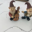 Set Of 4 Vintage Musical Gnomes Figurines 6   