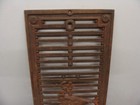 Antique Cast Iron Register Vent Grate Cover 24  X 10  - See All Pics