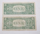 1957 B Star Note   1957 A   1 Dollar Silver Certificates Blue Seal Circulated