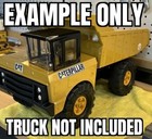 Stickers For Custom Tonka Or Other Toy Restorations  Caterpillar  Cat 